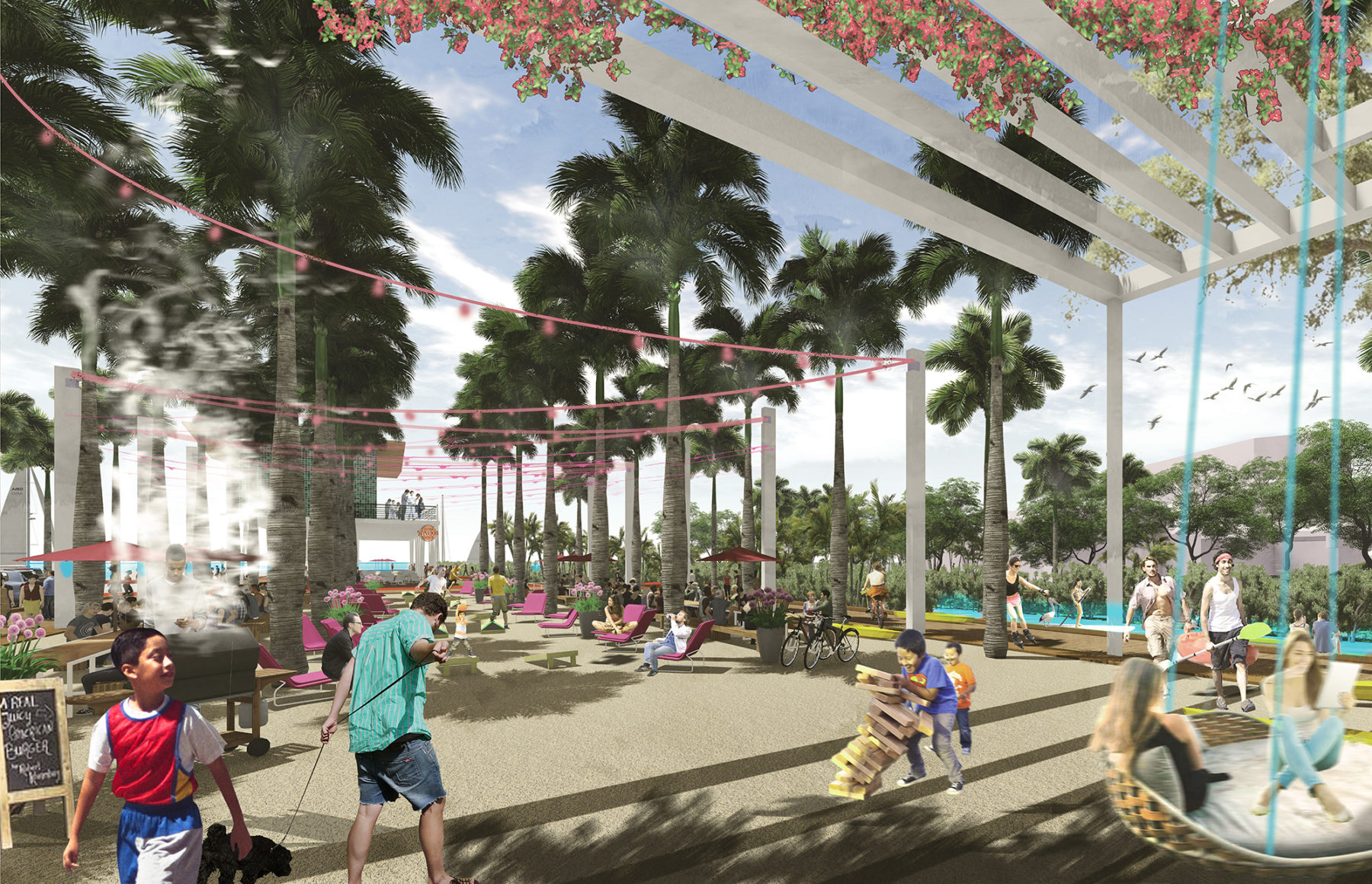 recreation pier rendering