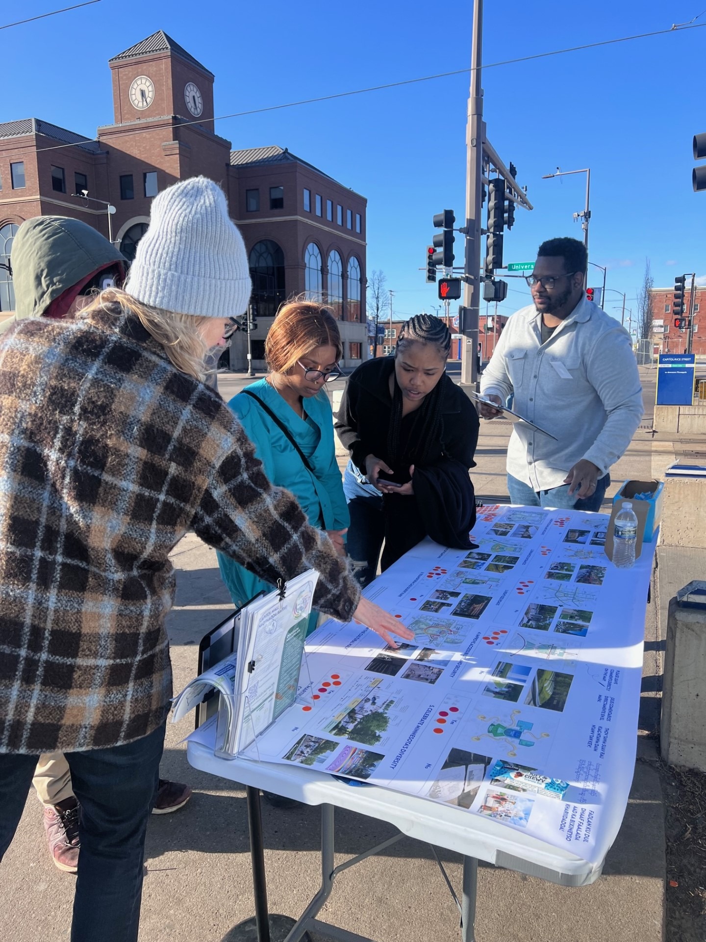 photograph of community engagement charette